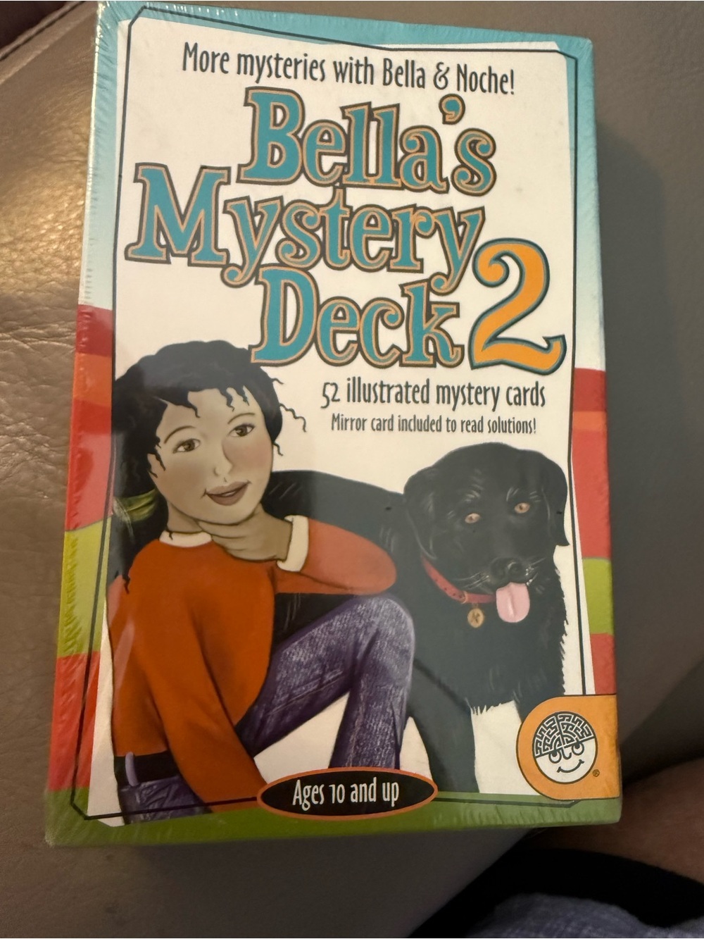 Bella's Mystery Deck 2 Illustrated Mystery Cards - Teal/Orange/Black